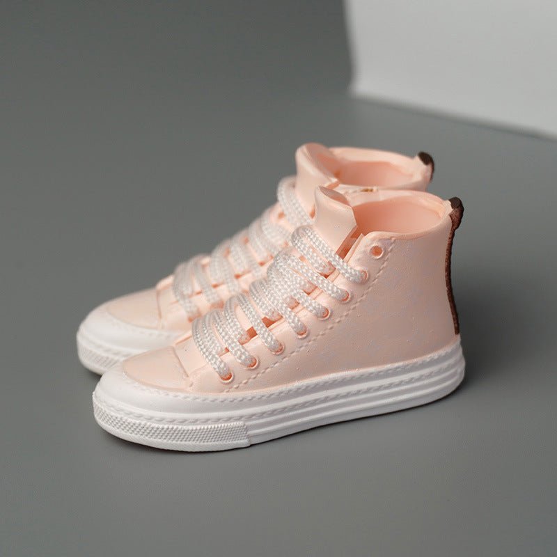 17cm Labubu doll shoes fashion brand high luxury LV GUCCI three - dimensional shoe model - URANBATO