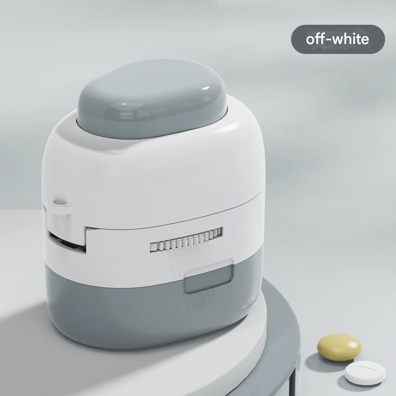 3 - in - 1 Pill Manager,Cut+Divide+Store,500g Portable 56.5×37.5×44.5cm Compact,4 Colors,Moisture - Proof Design - URANBATO