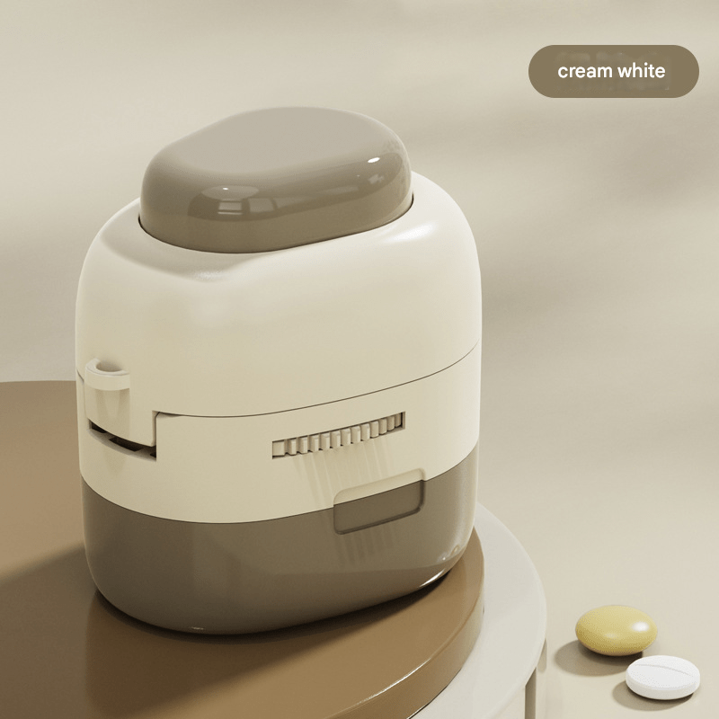 3 - in - 1 Pill Manager,Cut+Divide+Store,500g Portable 56.5×37.5×44.5cm Compact,4 Colors,Moisture - Proof Design - URANBATO
