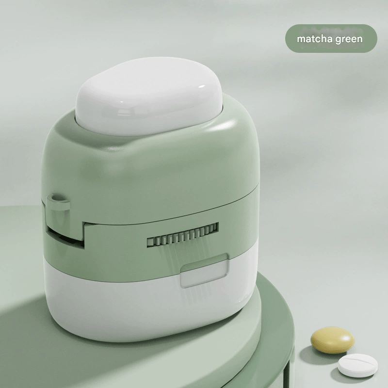 3 - in - 1 Pill Manager,Cut+Divide+Store,500g Portable 56.5×37.5×44.5cm Compact,4 Colors,Moisture - Proof Design - URANBATO