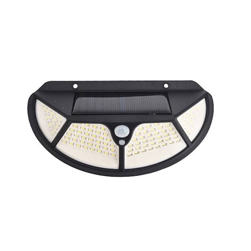 360° Smart Sensing,Solar Motion Light,100 - LED Quad - Side 3 Light Modes,6 - 12H Runtime,Life - Proof Courtyard Guard - URANBATO
