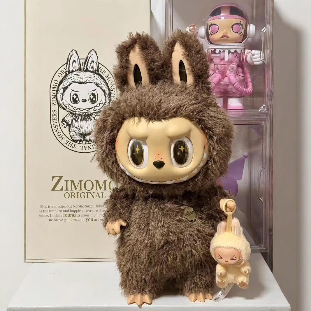 58cm Zimomo Big Chief Archangel Big Baby Enamel Face Blind Box Plush Doll Ornaments Plush Doll Pendant - URANBATO