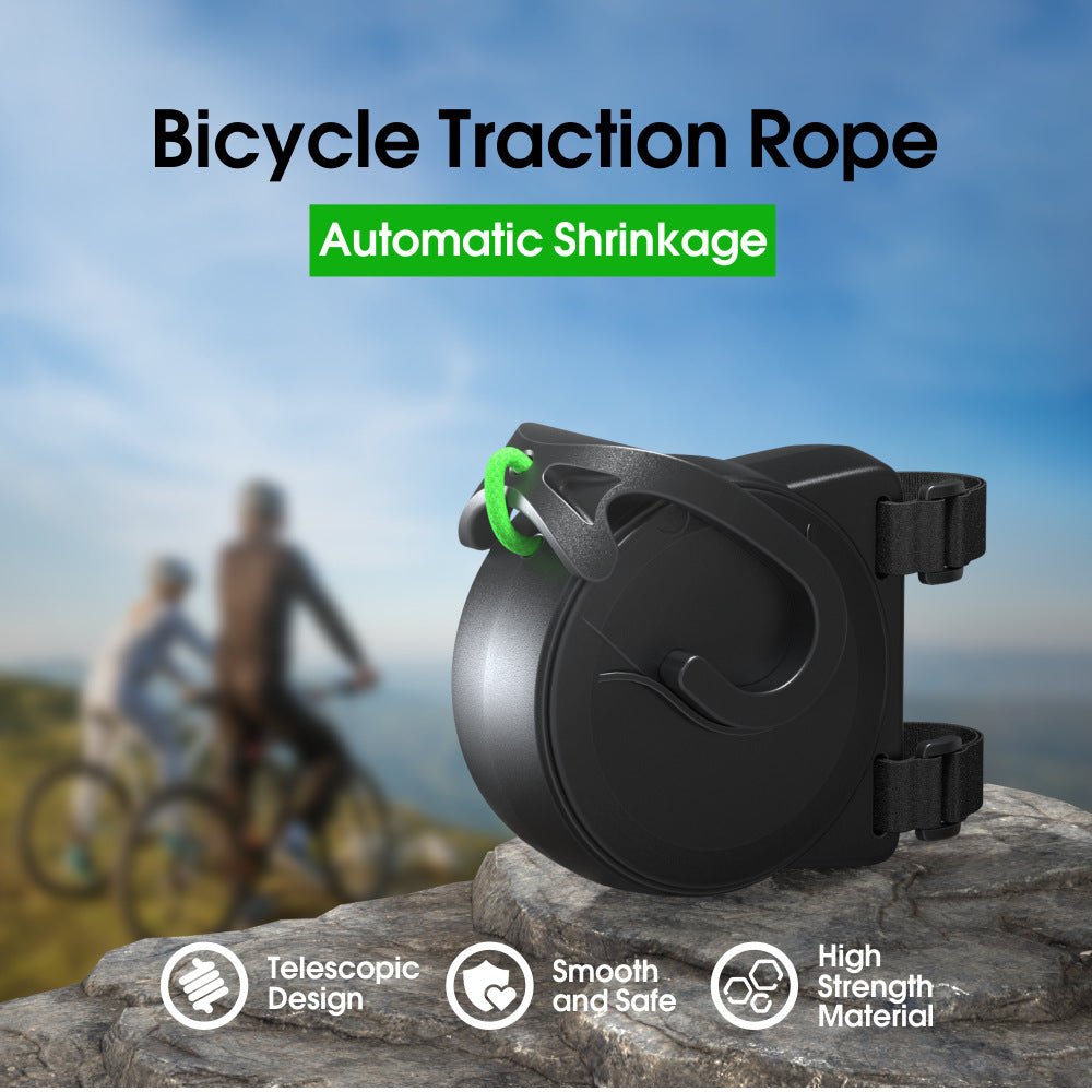 Bicycle trailer rope, bicycle towing device, parent - child bicycle trailer rope - URANBATO