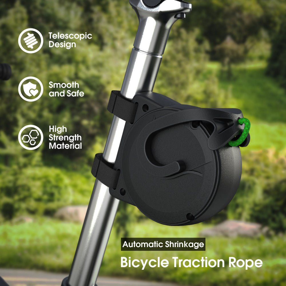 Bicycle trailer rope, bicycle towing device, parent - child bicycle trailer rope - URANBATO