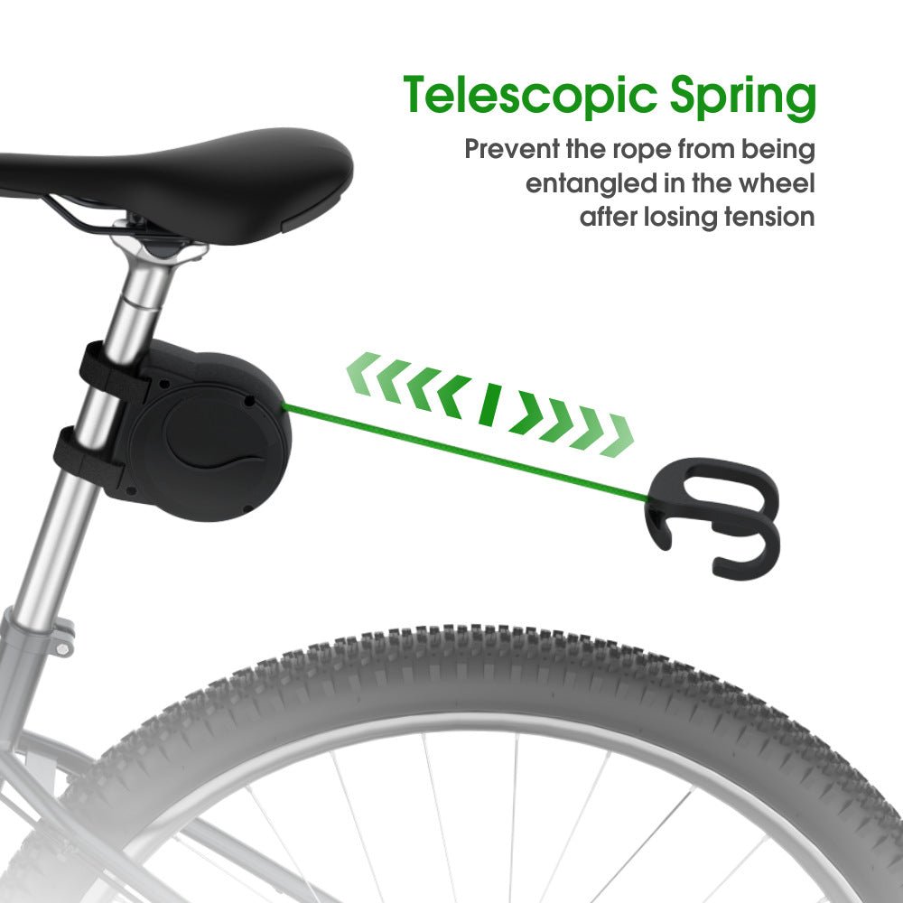 Bicycle trailer rope, bicycle towing device, parent - child bicycle trailer rope - URANBATO