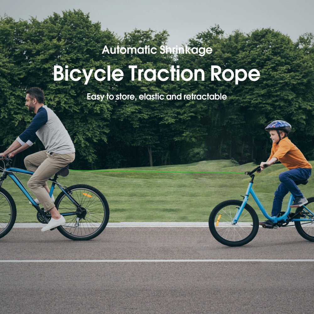 Bicycle trailer rope, bicycle towing device, parent - child bicycle trailer rope - URANBATO
