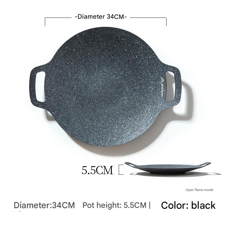BSWolf Granite Grill｜Scratch - Proof Heat Core｜Portable and ultra - light, only 0.43kg - URANBATO