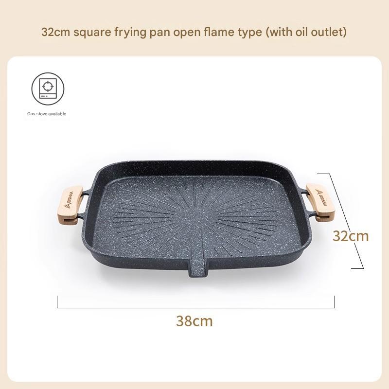 BSWolf Granite Grill｜Scratch - Proof Heat Core｜Portable and ultra - light, only 0.43kg - URANBATO