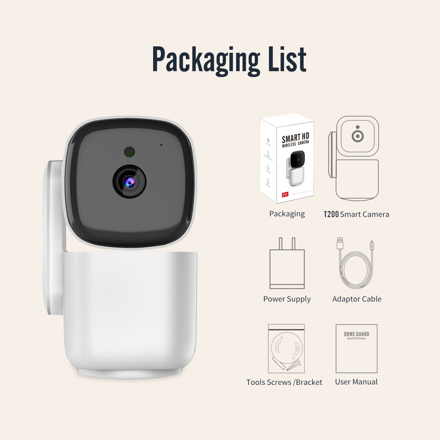CloudAnt 360° Guardian,1080P Dual Night Vision,5G Hyper - Stream,AI Auto - Tracking, - 20℃ to 65℃ Survivor - URANBATO