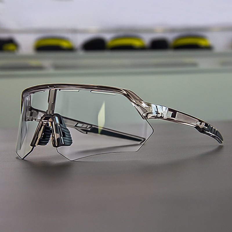 Cyclops Smart Cycling Goggles｜31g AirFit｜0.1s PhotoSync Semi - Rimless｜All - Day Shield - URANBATO