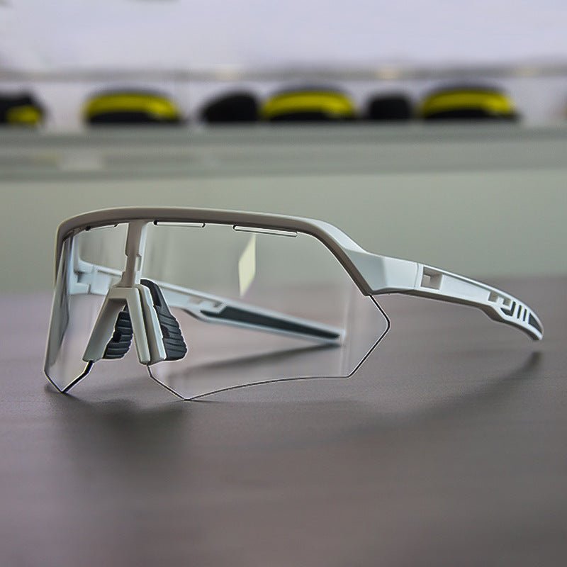 Cyclops Smart Cycling Goggles｜31g AirFit｜0.1s PhotoSync Semi - Rimless｜All - Day Shield - URANBATO