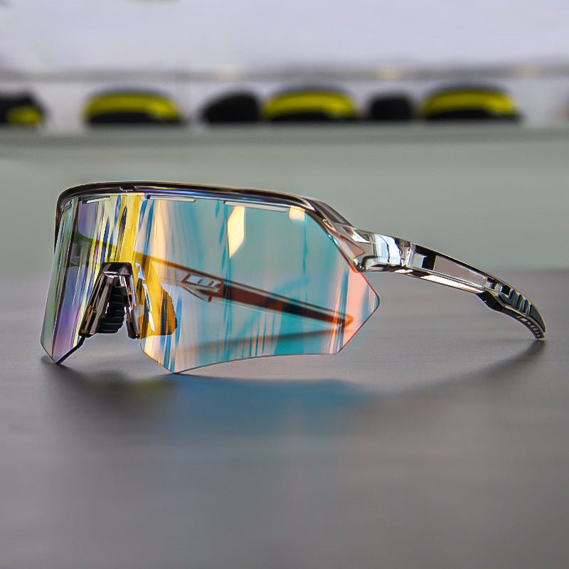 Cyclops Smart Cycling Goggles｜31g AirFit｜0.1s PhotoSync Semi - Rimless｜All - Day Shield - URANBATO