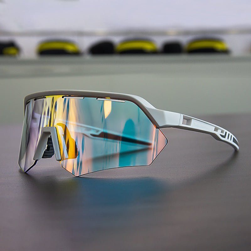 Cyclops Smart Cycling Goggles｜31g AirFit｜0.1s PhotoSync Semi - Rimless｜All - Day Shield - URANBATO