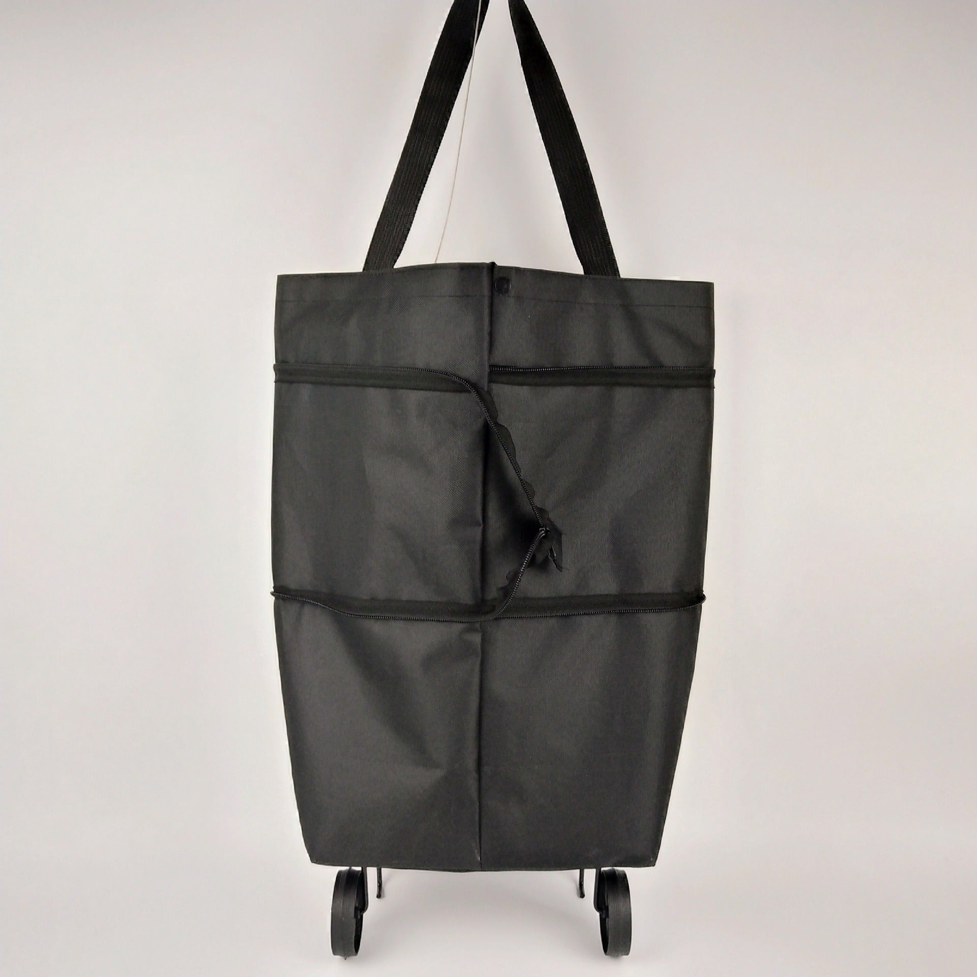FlashFold Grocery Cart, 400g Hyper - Light, 25lb Load Beast, Backpack Mode in 5s,Dual - Brake Hill Hold - URANBATO