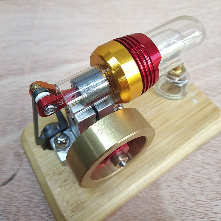 Free piston Stirling engine model, creative technology gift, physics teaching model, birthday gift craft - URANBATO