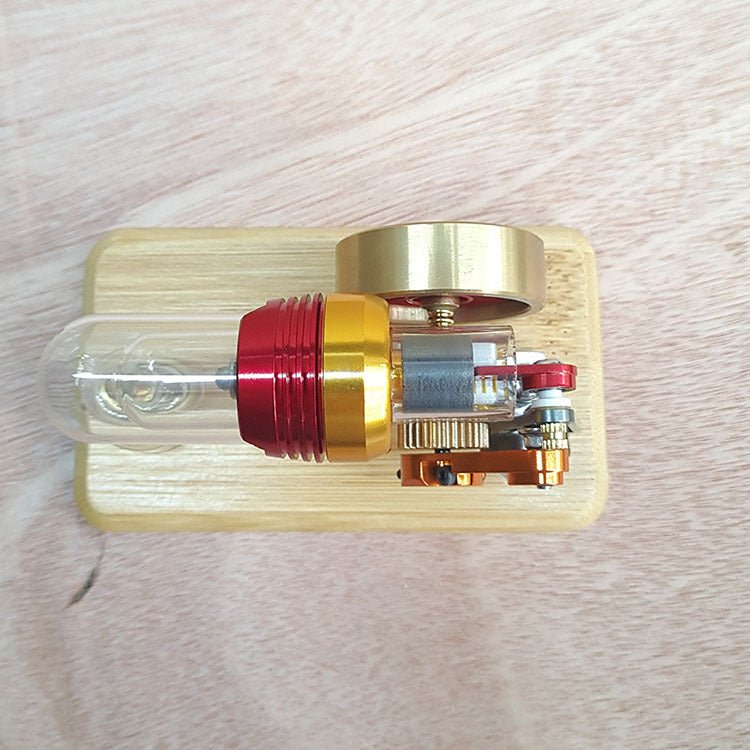 Free piston Stirling engine model, creative technology gift, physics teaching model, birthday gift craft - URANBATO