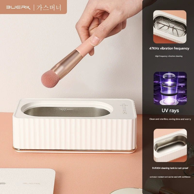 [Free shipping]SonicPurge Pro Cleaner,47KHZ Micro - Bubble Tech,350ml Surgical Tank 3 - Min Revive for Glasses/Jewelry/Watches｜20W Clinic - Grade - URANBATO