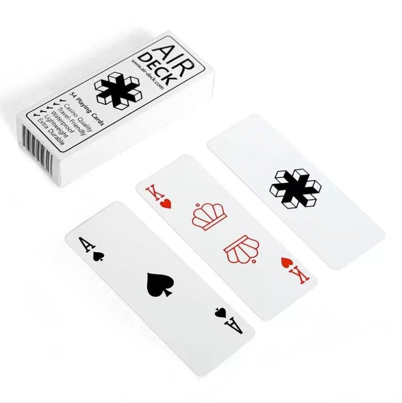 German Air Deck plastic playing cards, travel waterproof and durable high quality outdoor portable, mini cute playing cards - URANBATO