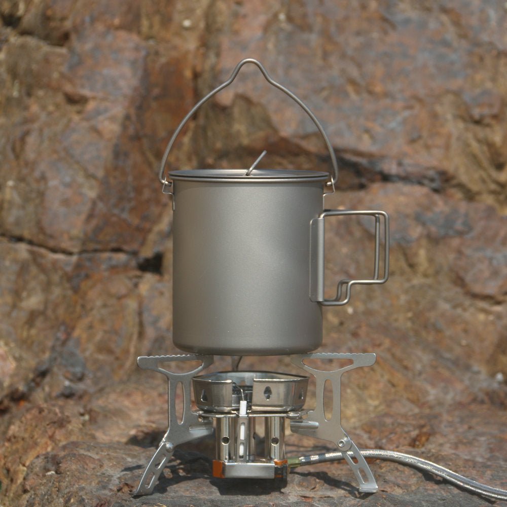 High - power three - burner stove, outdoor portable cassette stove, outdoor windproof stove, cooking and boiling water stove equipment, camping and picnic gas stove, compatible with flat gas tank and long gas tank cassette stove - URANBATO