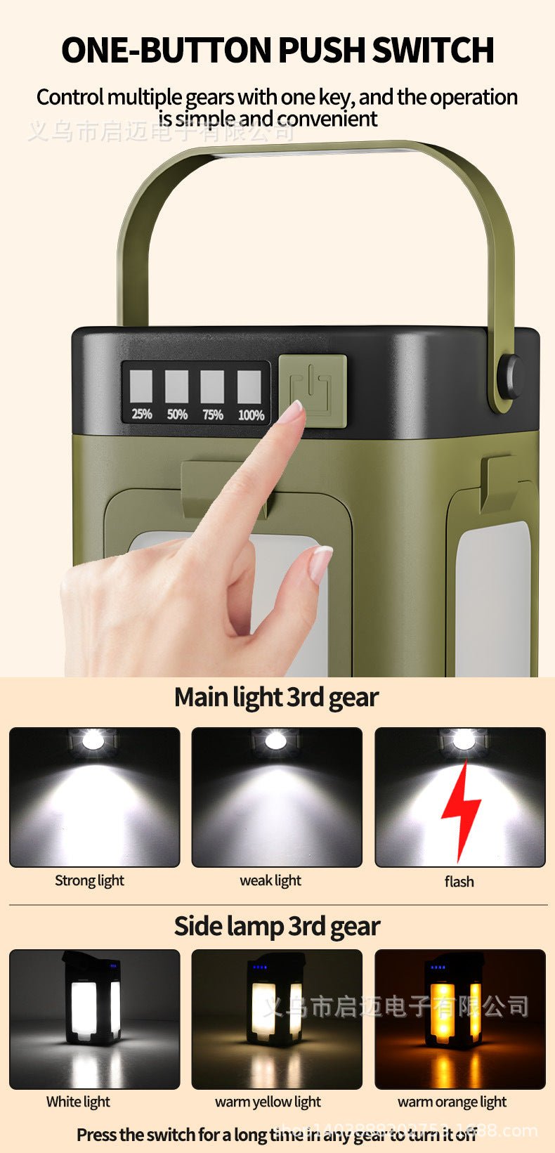 imai Quad - Fold Solar Camp Light Fold - to - Function Sun - Powered 316g Featherlight - URANBATO