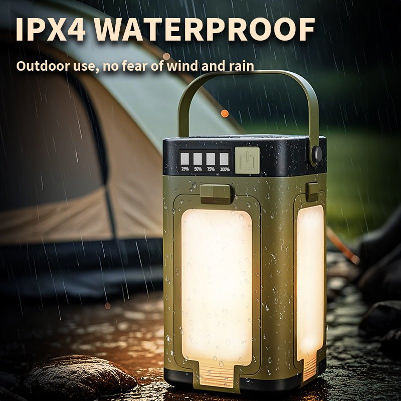 imai Quad - Fold Solar Camp Light Fold - to - Function Sun - Powered 316g Featherlight - URANBATO