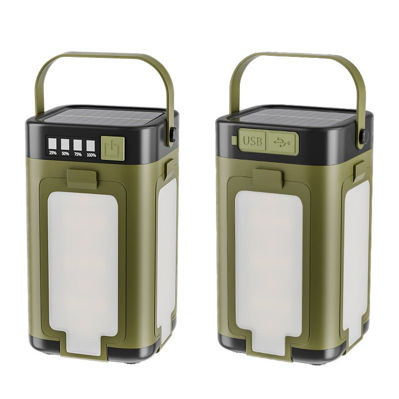 imai Quad - Fold Solar Camp Light Fold - to - Function Sun - Powered 316g Featherlight - URANBATO