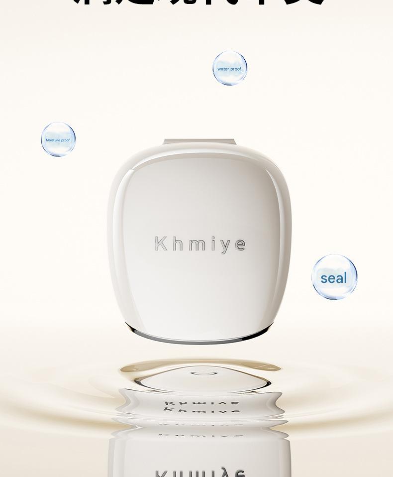 Khmiye Electroplated Pill Case,Jewel - like Finish,72g Pocket Organizer Magnetic Slide Cover,Multi - Compartment,8.1×7.4×3.8cm Compact - URANBATO
