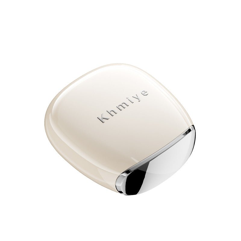 Khmiye Electroplated Pill Case,Jewel - like Finish,72g Pocket Organizer Magnetic Slide Cover,Multi - Compartment,8.1×7.4×3.8cm Compact - URANBATO