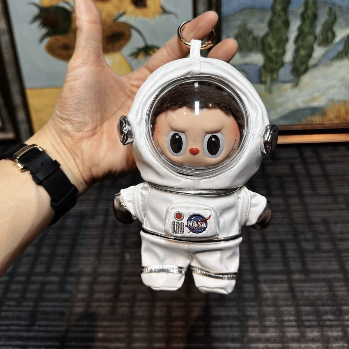 Labubu "Astronaut" Clothes 17cm Macaron Doll Clothes Pendant - URANBATO
