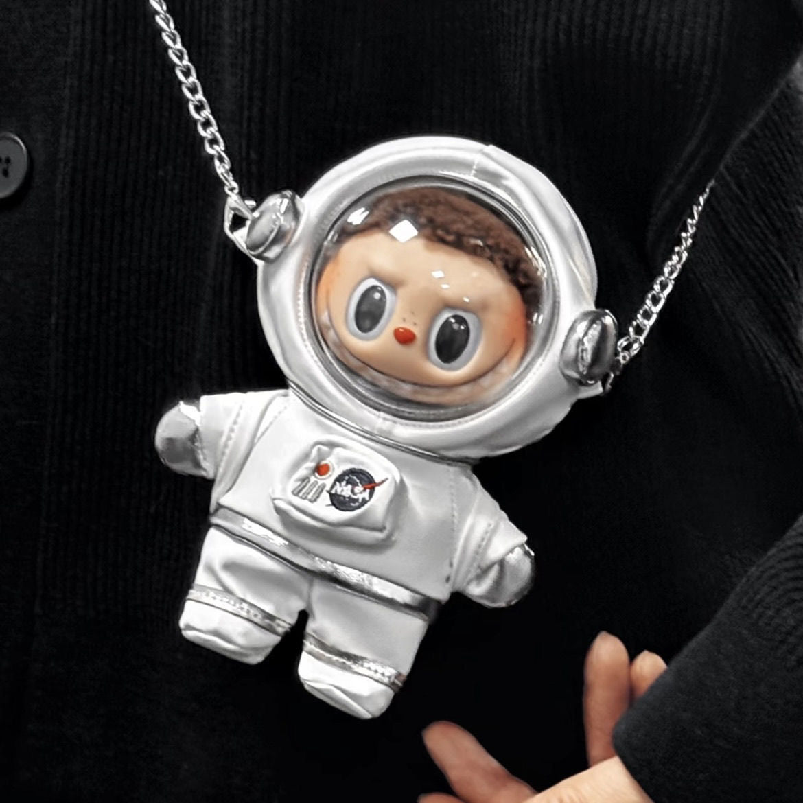 Labubu "Astronaut" Clothes 17cm Macaron Doll Clothes Pendant - URANBATO