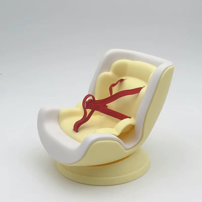 【Labubu doll safety seat】 Labubu doll safety seat air conditioning outlet aromatherapy cute car ornaments - URANBATO