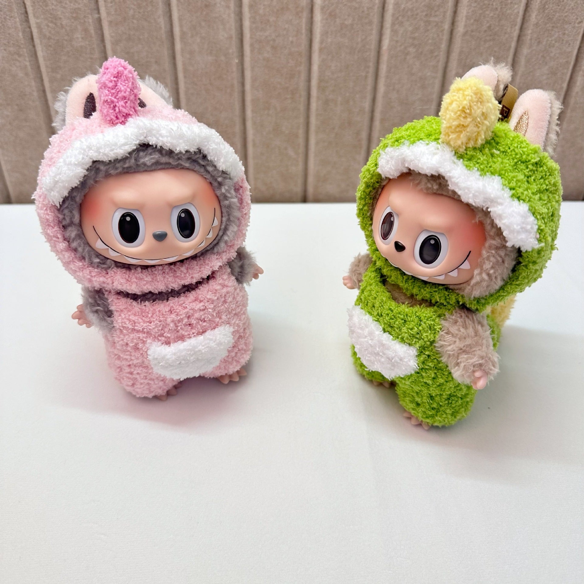 [Labubu Dress Up] 15cm Doll Labubu Dinosaur Set Dress Up Pendant - URANBATO