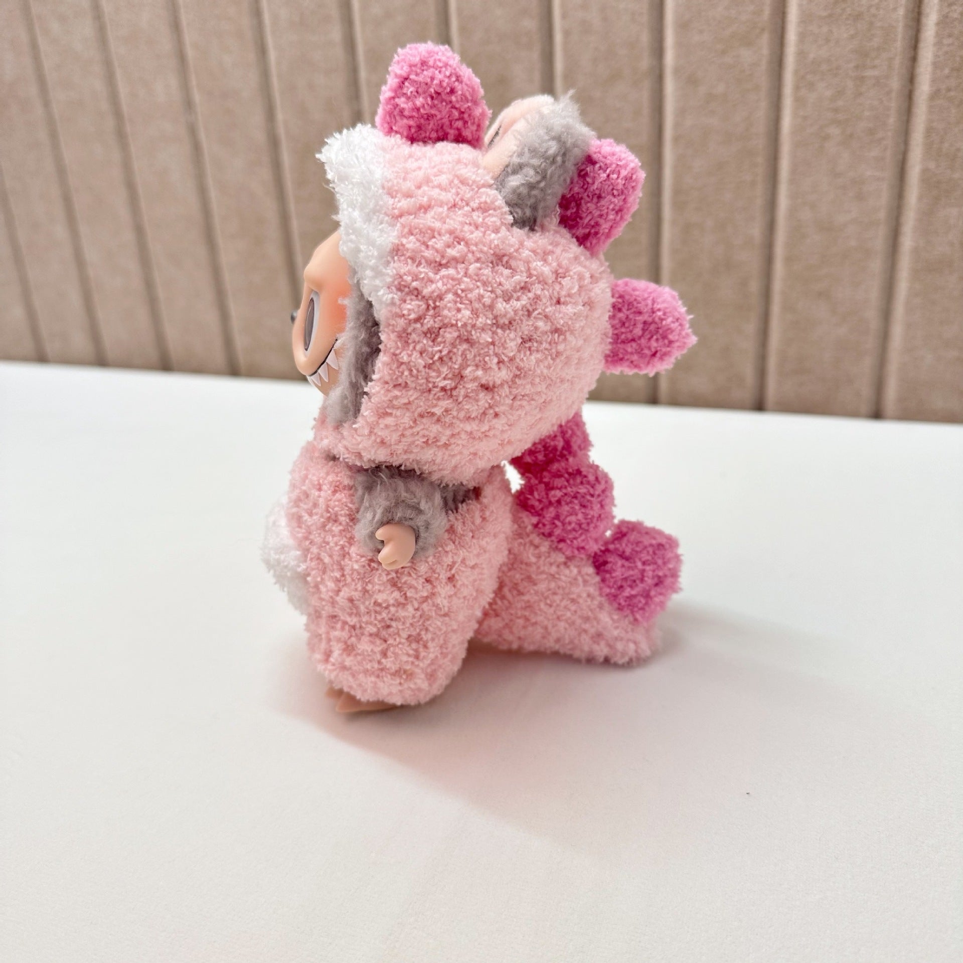 [Labubu Dress Up] 15cm Doll Labubu Dinosaur Set Dress Up Pendant - URANBATO