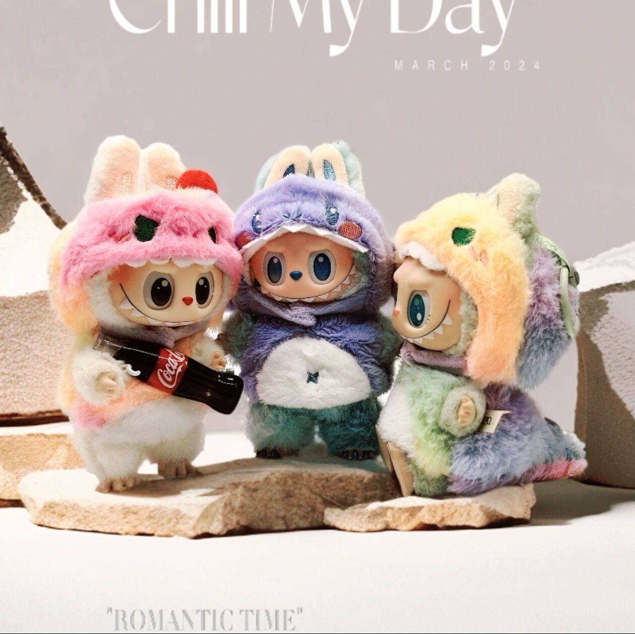 [Labubu Dress Up] 17cm 1st, 2nd and 3rd generation baby clothes labubu cotton doll plush dinosaur plush shark - URANBATO