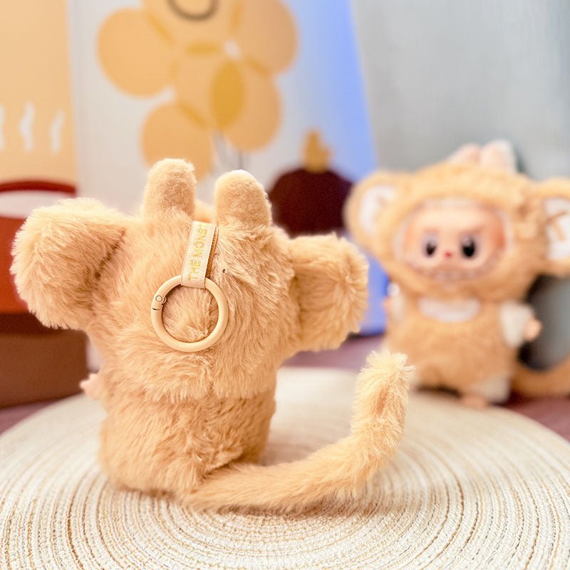 [Labubu Dress Up] 17cm 1st/2nd/3rd generation Labubu doll clothes pendant sitting party cute monkey adventure - URANBATO