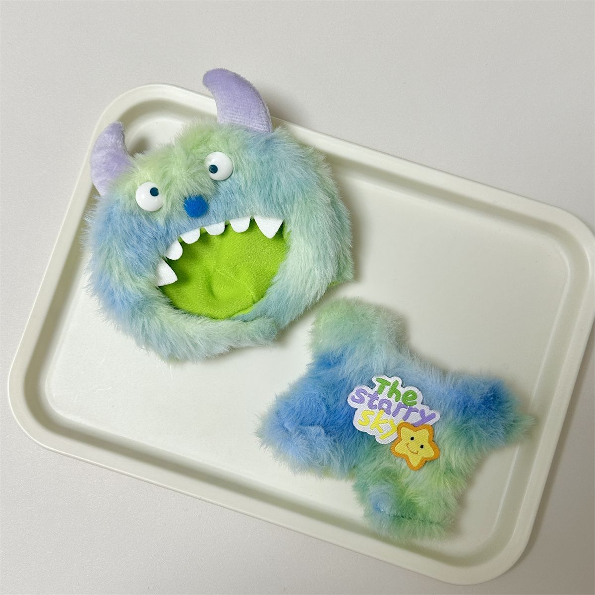 [Labubu Dress Up] 17cm Labubu Plush Toy Doll Clothes First and Second Generation Labubu Doll Replacement Set - URANBATO