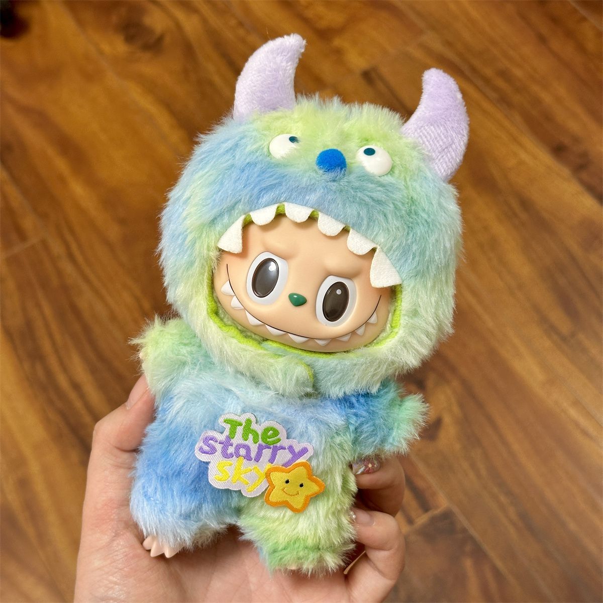 [Labubu Dress Up] 17cm Labubu Plush Toy Doll Clothes First and Second Generation Labubu Doll Replacement Set - URANBATO