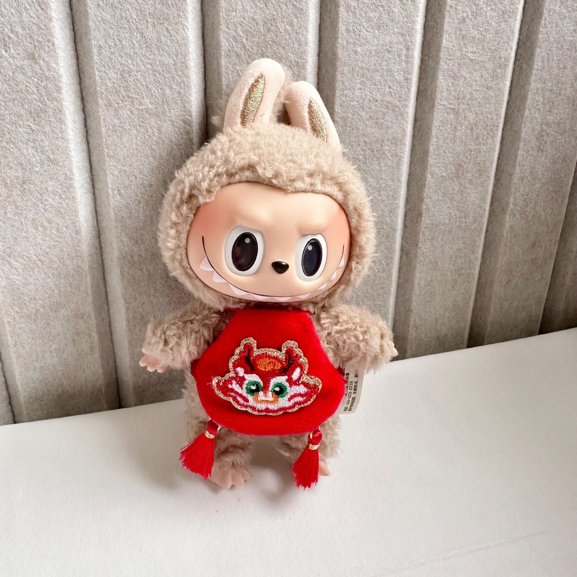 [Labubu Dress Up] 17cm New Clothes Pendant Labubu Year of the Dragon Handmade Dragon Replacement Set - URANBATO