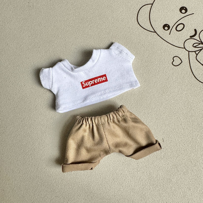 [Labubu Dress Up] First/Second Generation Labubu Doll Clothes Pendant Sitting Party Series Supreme Set - URANBATO