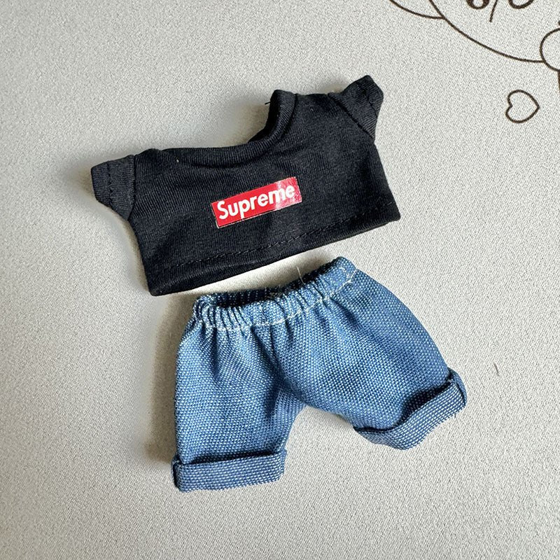 [Labubu Dress Up] First/Second Generation Labubu Doll Clothes Pendant Sitting Party Series Supreme Set - URANBATO