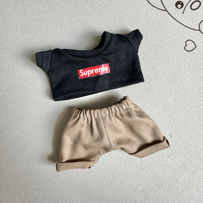 [Labubu Dress Up] First/Second Generation Labubu Doll Clothes Pendant Sitting Party Series Supreme Set - URANBATO