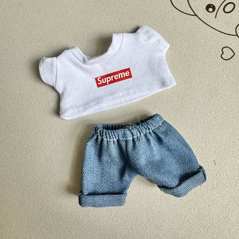 [Labubu Dress Up] First/Second Generation Labubu Doll Clothes Pendant Sitting Party Series Supreme Set - URANBATO