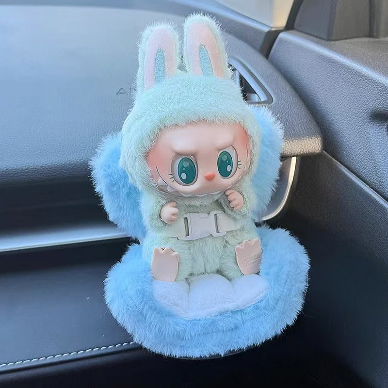 【Labubu Safety Seat】 Labubu Car Air Vent Cartoon Plush Decoration - URANBATO