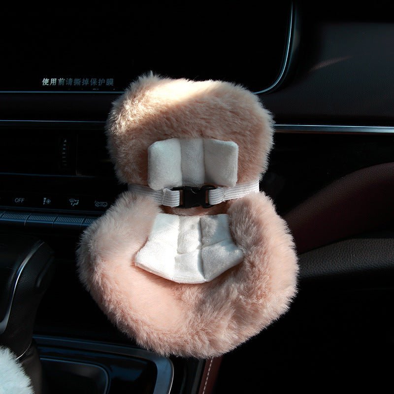 【Labubu Safety Seat】 Labubu Car Air Vent Cartoon Plush Decoration - URANBATO
