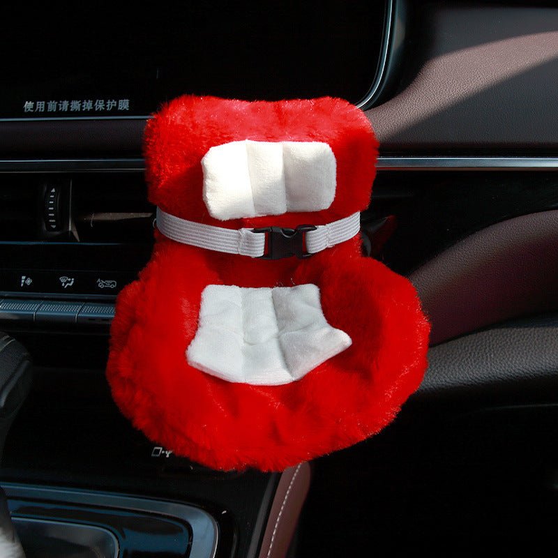 【Labubu Safety Seat】 Labubu Car Air Vent Cartoon Plush Decoration - URANBATO