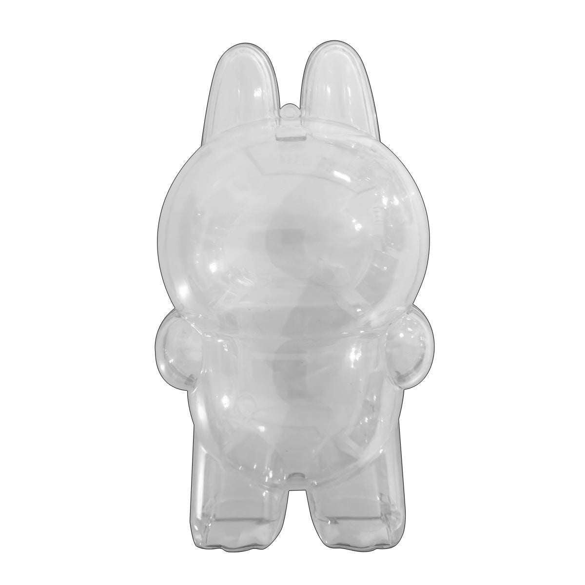 [Lazy Naughty Beast Original] High - quality LABUBU chess king acrylic transparent protective case - URANBATO