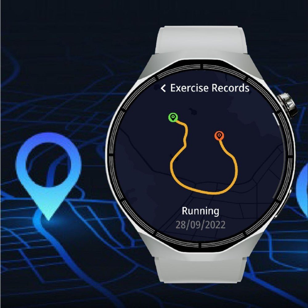 Long - lasting smartwatch that can measure heart rate and blood oxygen, Ordinary Master Hongmeng watch, waterproof NFC watch, multi - sports mode outdoor watch, Bluetooth call watch - URANBATO