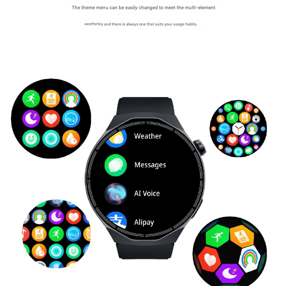 Long - lasting smartwatch that can measure heart rate and blood oxygen, Ordinary Master Hongmeng watch, waterproof NFC watch, multi - sports mode outdoor watch, Bluetooth call watch - URANBATO