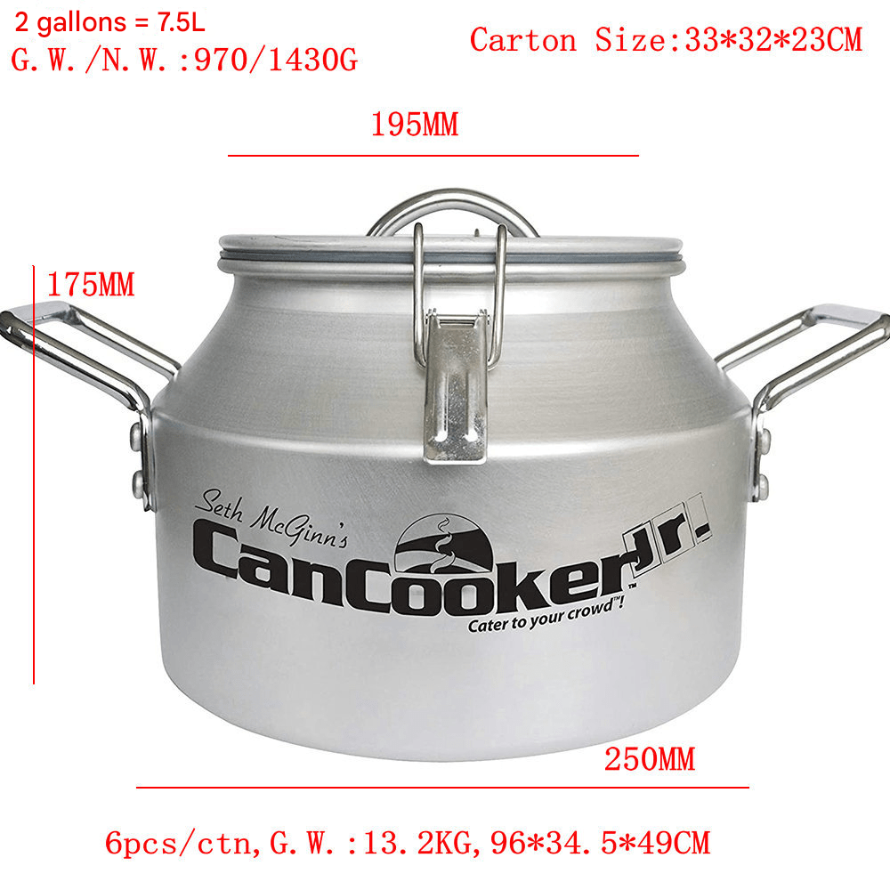 Mongolian stone barbecue pot, outdoor camping micro pressure cooker, high - quality pressure cooker, outdoor explosion - proof open fire cooking pot, large - capacity picnic pot - URANBATO