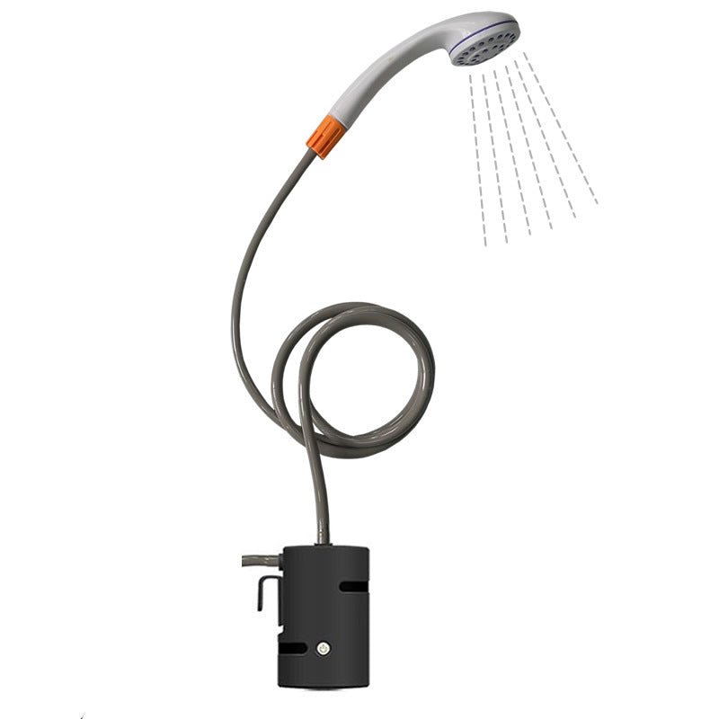 Outdoor portable shower, camping bathing tool, electric shower, rechargeable water pump car washing tool, RV bathing tool - URANBATO
